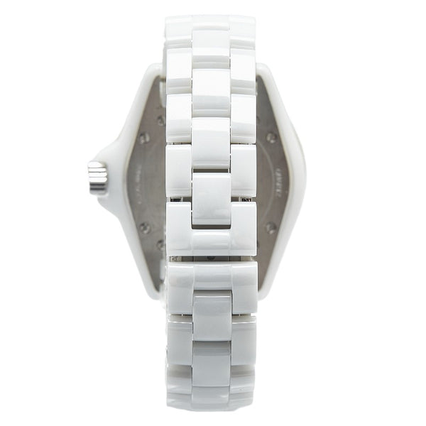 シャネル 10th ANNIVERSARY LIMITED EDITION J12 ホワイトファントム 腕時計 H3442 クオーツ ホワイト文字盤 セラミック ステンレススチール レディース CHANEL 【中古】