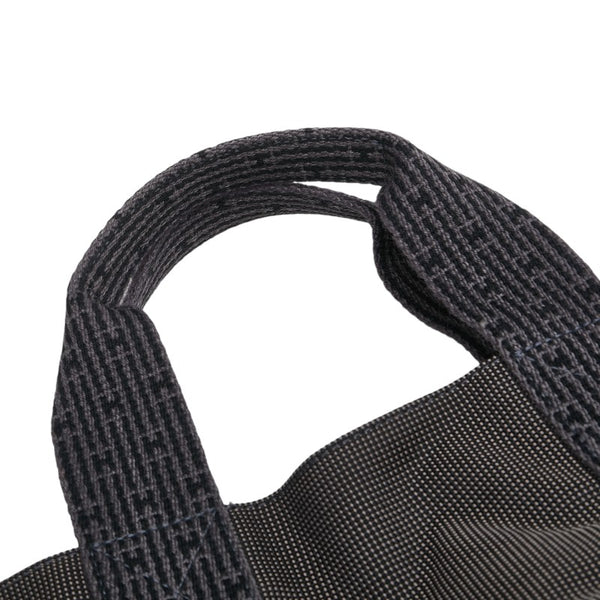 エルメス エールライン カバス ハンドバッグ トートバッグ グレー キャンバス レディース HERMES 【中古】