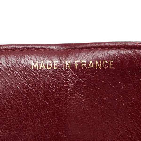 シャネル マトラッセ23 ダブルフラップ ココマーク チェーン ショルダーバッグ ブラック ラムスキン レディース CHANEL 【中古】