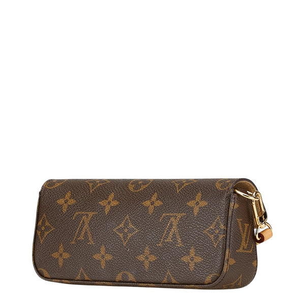 ルイ ヴィトン モノグラム ポシェット ラグーン メガネ サングラスケース M60008 ブラウン PVC レザー レディース LOUIS VUITTON 【中古】