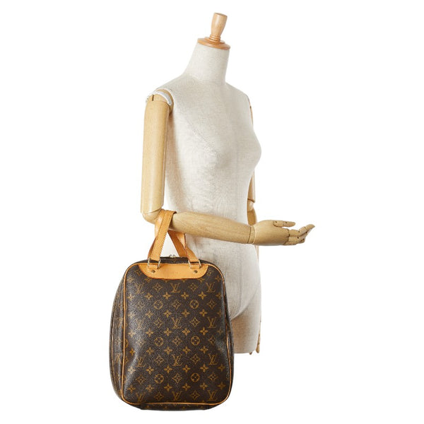 ルイ ヴィトン モノグラム エクスキュルシオン ハンドバッグ M41450 ブラウン PVC レザー レディース LOUIS VUITTON 【中古】