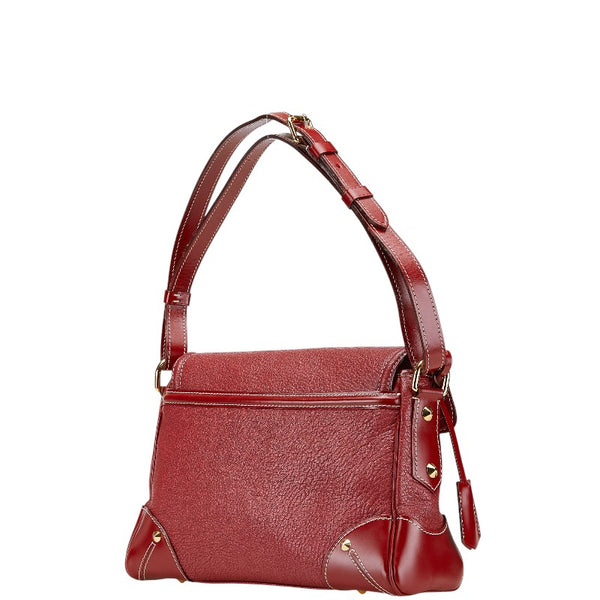 ルイ ヴィトン スハリ レセンシアル ハンドバッグ ワンショルダーバッグ M95846 レッド レザー レディース LOUIS VUITTON 【中古】