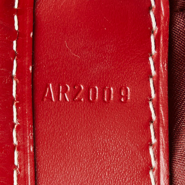 ルイ ヴィトン スハリ レセンシアル ハンドバッグ ワンショルダーバッグ M95846 レッド レザー レディース LOUIS VUITTON 【中古】