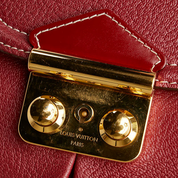 ルイ ヴィトン スハリ レセンシアル ハンドバッグ ワンショルダーバッグ M95846 レッド レザー レディース LOUIS VUITTON 【中古】