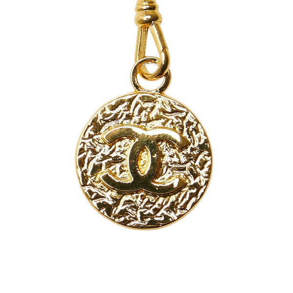 シャネル ココマーク チェーン ベルト ゴールド メッキ レディース CHANEL 【中古】