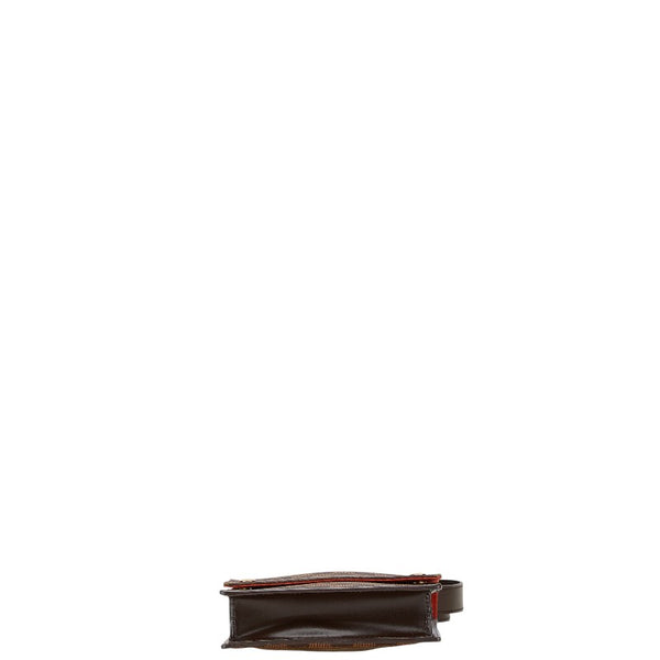 ルイ ヴィトン ダミエ ポートベロー 斜め掛け ショルダーバッグ N45271 ブラウン PVC レザー レディース LOUIS VUITTON 【中古】