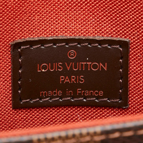 ルイ ヴィトン ダミエ ポートベロー 斜め掛け ショルダーバッグ N45271 ブラウン PVC レザー レディース LOUIS VUITTON 【中古】