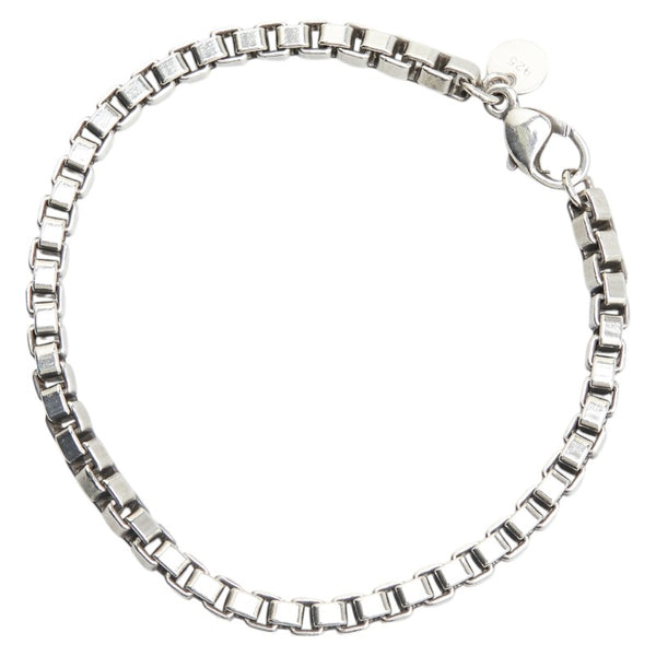ティファニー ベネチアンリンク ブレスレット SV925 シルバー レディース TIFFANY&Co. 【中古】