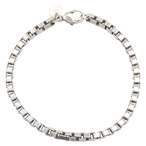 ティファニー ベネチアンリンク ブレスレット SV925 シルバー レディース TIFFANY&Co. 【中古】