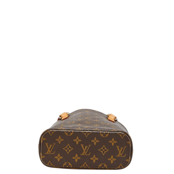 ルイ ヴィトン モノグラム ヴァヴァンPM  ハンドバッグ M51172 ブラウン PVC レザー レディース LOUIS VUITTON 【中古】