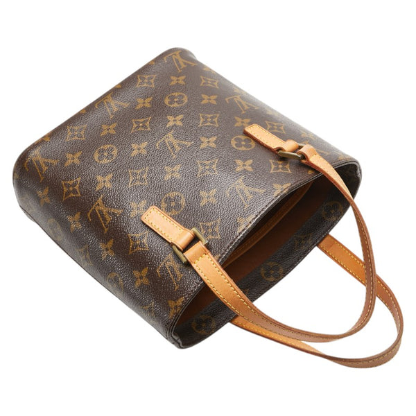 ルイ ヴィトン モノグラム ヴァヴァンPM  ハンドバッグ M51172 ブラウン PVC レザー レディース LOUIS VUITTON 【中古】