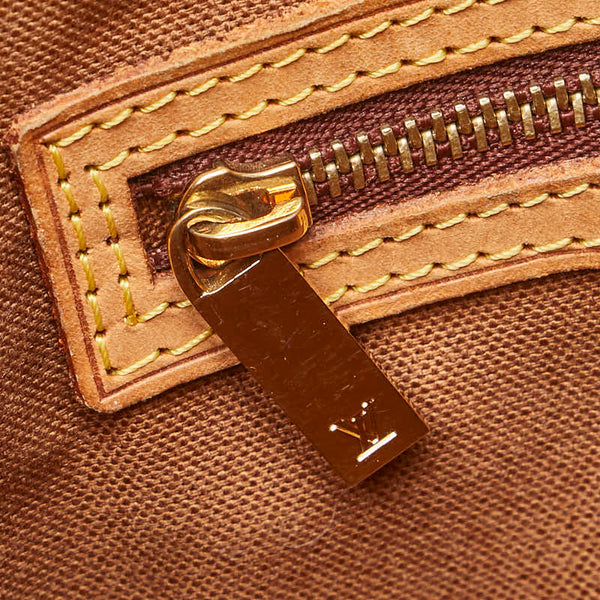 ルイ ヴィトン モノグラム ヴァヴァンPM  ハンドバッグ M51172 ブラウン PVC レザー レディース LOUIS VUITTON 【中古】