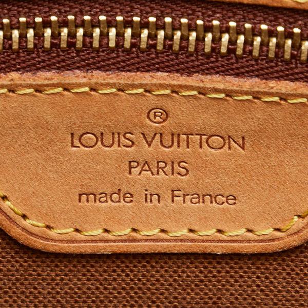 ルイ ヴィトン モノグラム ヴァヴァンPM  ハンドバッグ M51172 ブラウン PVC レザー レディース LOUIS VUITTON 【中古】