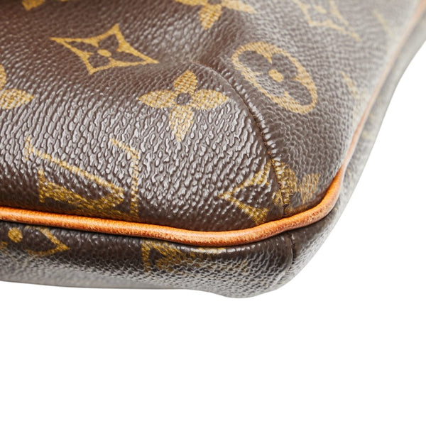ルイ ヴィトン モノグラム ミュゼットサルサ ロング ショルダーバッグ M51387 ブラウン PVC レザー レディース LOUIS VUITTON 【中古】