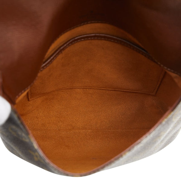 ルイ ヴィトン モノグラム ミュゼットサルサ ロング ショルダーバッグ M51387 ブラウン PVC レザー レディース LOUIS VUITTON 【中古】