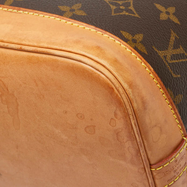 ルイ ヴィトン モノグラム アルマ ハンドバッグ M51130 ブラウン PVC レザー レディース LOUIS VUITTON 【中古】