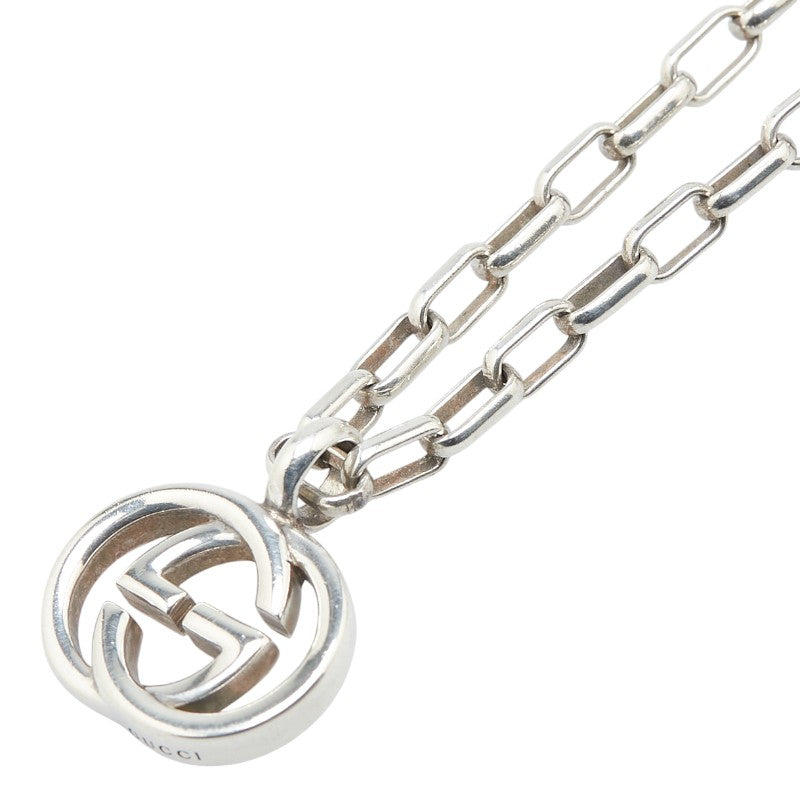 グッチ インターロッキングＧ ネックレス SV925 シルバー メンズ GUCCI 【中古】