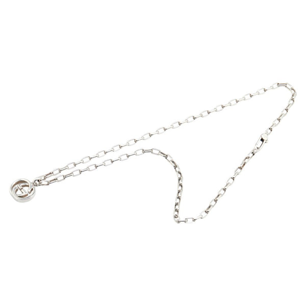 グッチ インターロッキングＧ ネックレス SV925 シルバー メンズ GUCCI 【中古】