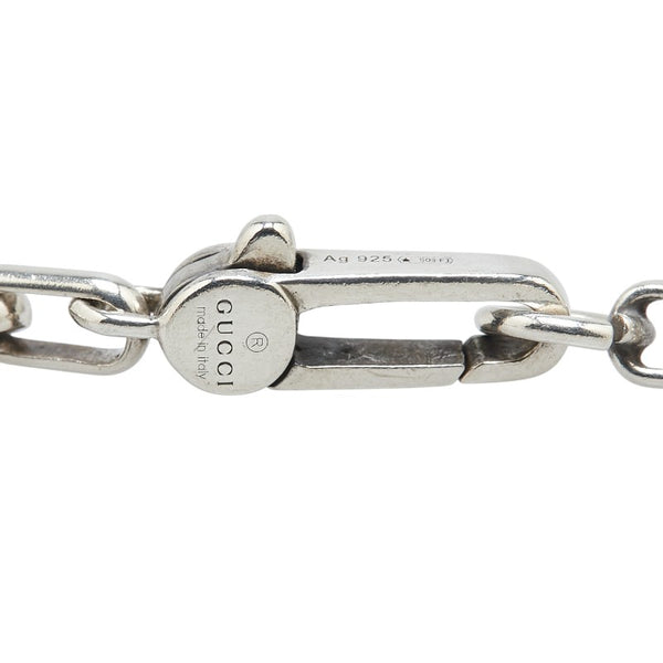 グッチ インターロッキングＧ ネックレス SV925 シルバー メンズ GUCCI 【中古】