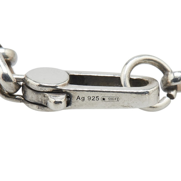 グッチ インターロッキングＧ ネックレス SV925 シルバー メンズ GUCCI 【中古】