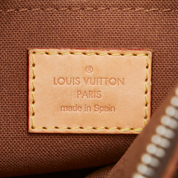 ルイ ヴィトン モノグラム オデオンPM 斜め掛け ショルダーバッグ  M56390 ブラウン PVC レザー レディース LOUIS VUITTON 【中古】