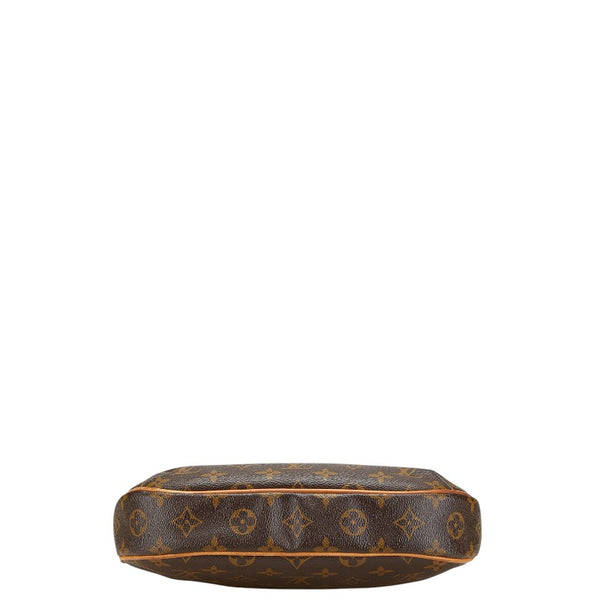 ルイ ヴィトン モノグラム オデオンPM 斜め掛け ショルダーバッグ  M56390 ブラウン PVC レザー レディース LOUIS VUITTON 【中古】