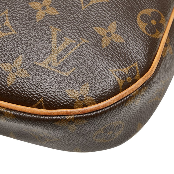 ルイ ヴィトン モノグラム オデオンPM 斜め掛け ショルダーバッグ  M56390 ブラウン PVC レザー レディース LOUIS VUITTON 【中古】