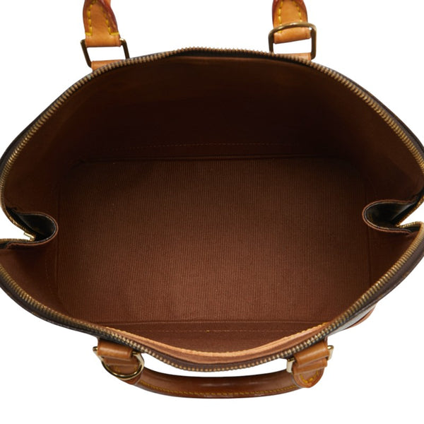 ルイ ヴィトン モノグラム アルマ ハンドバッグ M51130 ブラウン PVC レザー レディース LOUIS VUITTON 【中古】