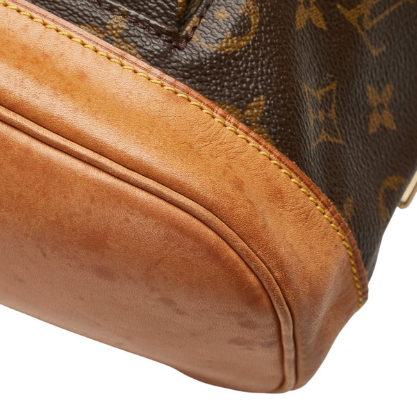 ルイ ヴィトン モノグラム モンスリMM リュック バックパック M51136 ブラウン PVC レザー レディース LOUIS VUITTON 【中古】