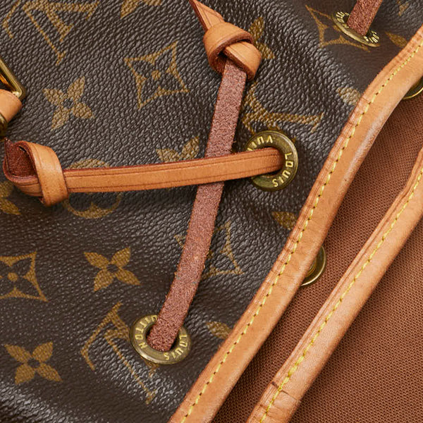 ルイ ヴィトン モノグラム モンスリMM リュック バックパック M51136 ブラウン PVC レザー レディース LOUIS VUITTON 【中古】