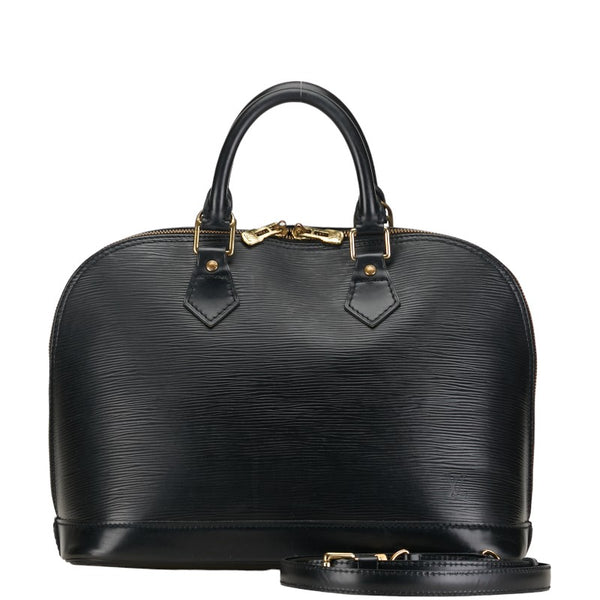 ルイ ヴィトン エピ アルマ ハンドバッグ ショルダーバッグ２WAY M52142 ノワール ブラック レザー レディース LOUIS VUITTON 【中古】