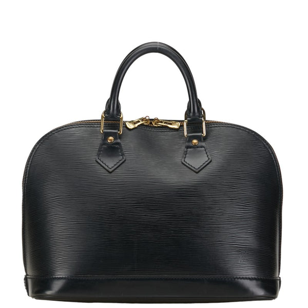 ルイ ヴィトン エピ アルマ ハンドバッグ ショルダーバッグ２WAY M52142 ノワール ブラック レザー レディース LOUIS VUITTON 【中古】