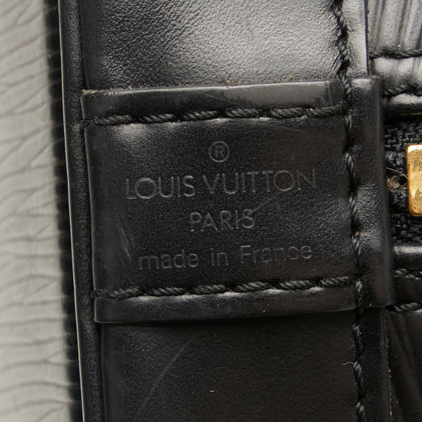 ルイ ヴィトン エピ アルマ ハンドバッグ ショルダーバッグ２WAY M52142 ノワール ブラック レザー レディース LOUIS VUITTON 【中古】