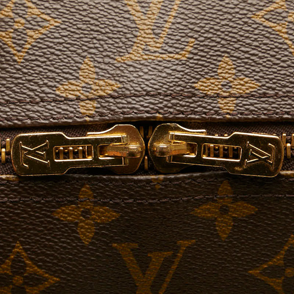 ルイ ヴィトン モノグラム キーポル60 ボストンバッグ トラベルバッグ M41422 ブラウン PVC レザー レディース LOUIS VUITTON 【中古】
