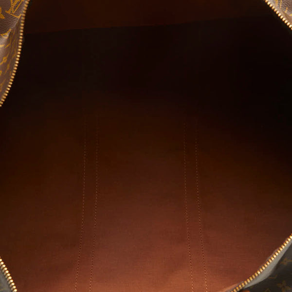 ルイ ヴィトン モノグラム キーポル60 ボストンバッグ トラベルバッグ M41422 ブラウン PVC レザー レディース LOUIS VUITTON 【中古】