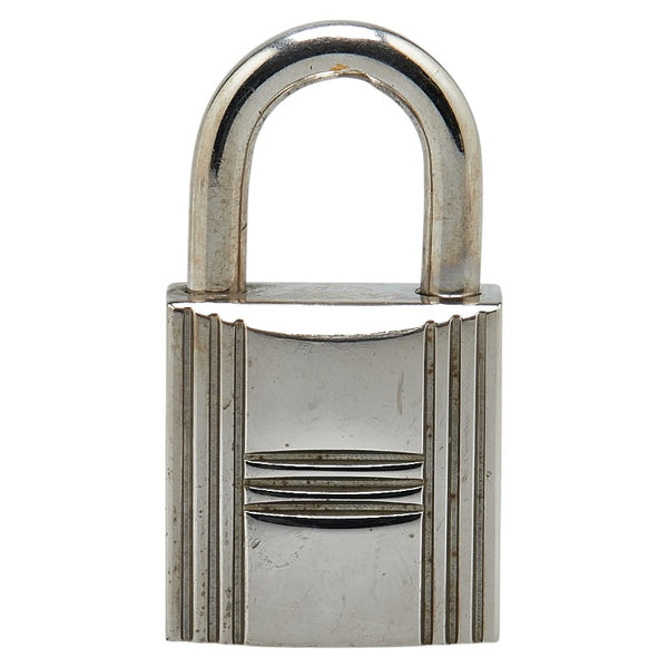 エルメス カデナ 南京錠 キー セット シルバー メタル レディース HERMES 【中古】