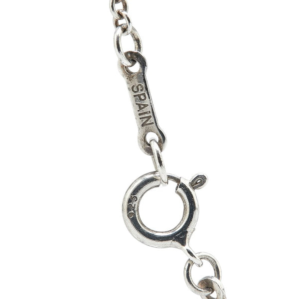 ティファニー オープンハート ネックレス シルバー SV925 シルバー レディース TIFFANY&Co. 【中古】