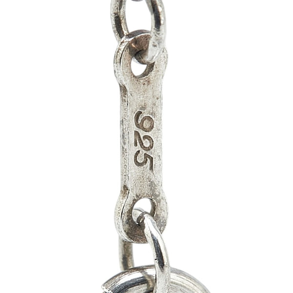 ティファニー オープンハート ネックレス シルバー SV925 シルバー レディース TIFFANY&Co. 【中古】