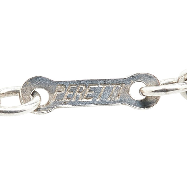 ティファニー オープンハート ネックレス シルバー SV925 シルバー レディース TIFFANY&Co. 【中古】