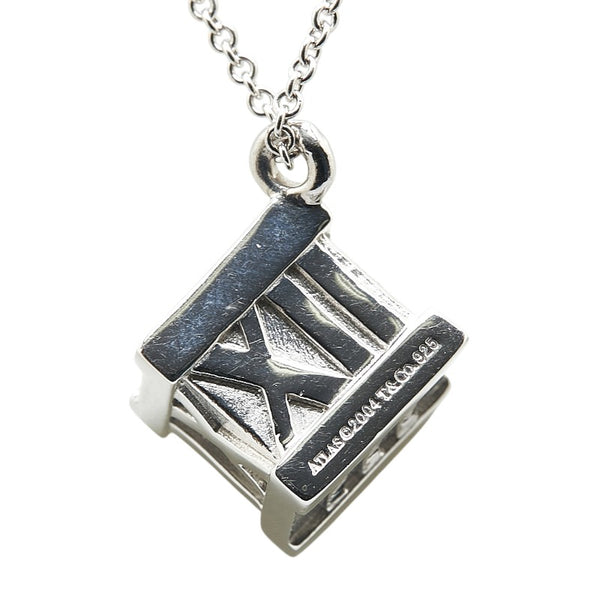 ティファニー アトラス キューブ ネックレス SV925 シルバー レディース TIFFANY&Co. 【中古】