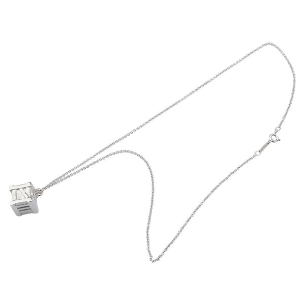 ティファニー アトラス キューブ ネックレス SV925 シルバー レディース TIFFANY&Co. 【中古】