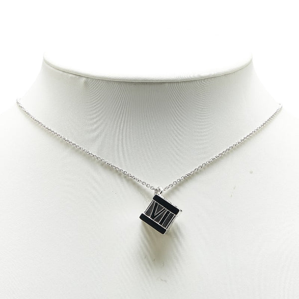 ティファニー アトラス キューブ ネックレス SV925 シルバー レディース TIFFANY&Co. 【中古】