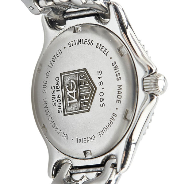 タグホイヤー セル 腕時計 S90.813 クオーツ ホワイト文字盤 ステンレススチール レディース TAG HEUER 【中古】