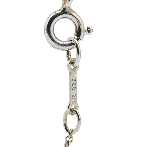 ティファニー エルサ ペレッティ クロス ネックレス SV925 シルバー レディース TIFFANY&Co. 【中古】