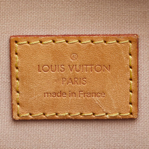 ルイ ヴィトン モノグラム ヴェルニ アルマPM ハンドバッグ M91751 ベージュプードル パテントレザー レディース LOUIS VUITTON 【中古】
