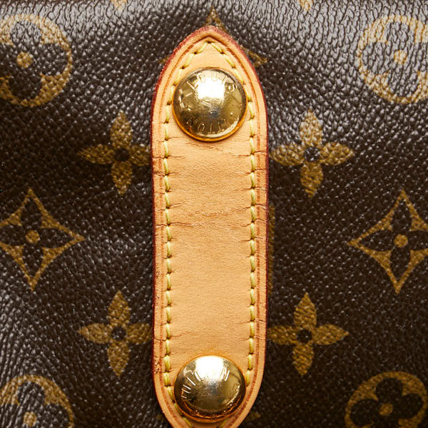 ルイ ヴィトン モノグラム ガリエラPM ワンショルダーバッグ M56382 ブラウン PVC レザー レディース LOUIS VUITTON 【中古】