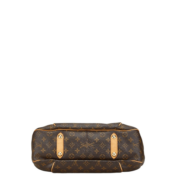 ルイ ヴィトン モノグラム ガリエラPM ワンショルダーバッグ M56382 ブラウン PVC レザー レディース LOUIS VUITTON 【中古】