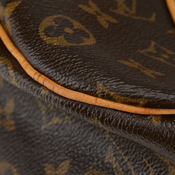 ルイ ヴィトン モノグラム ガリエラPM ワンショルダーバッグ M56382 ブラウン PVC レザー レディース LOUIS VUITTON 【中古】