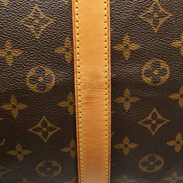 ルイ ヴィトン モノグラム キーポル60 ボストンバッグ トラベルバッグ M41422 ブラウン PVC レザー レディース LOUIS VUITTON 【中古】