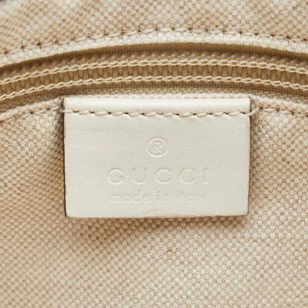 グッチ 傘 アンブレラ トートバッグ ハンドバッグ 282439 ネイビー マルチカラー キャンバス レザー レディース GUCCI 【中古】